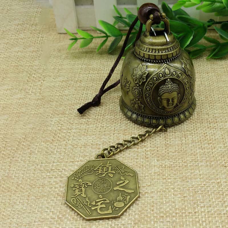 Feng Shui Zinc Alloy Hanging Chime Bell for Zen Decor - Image 12