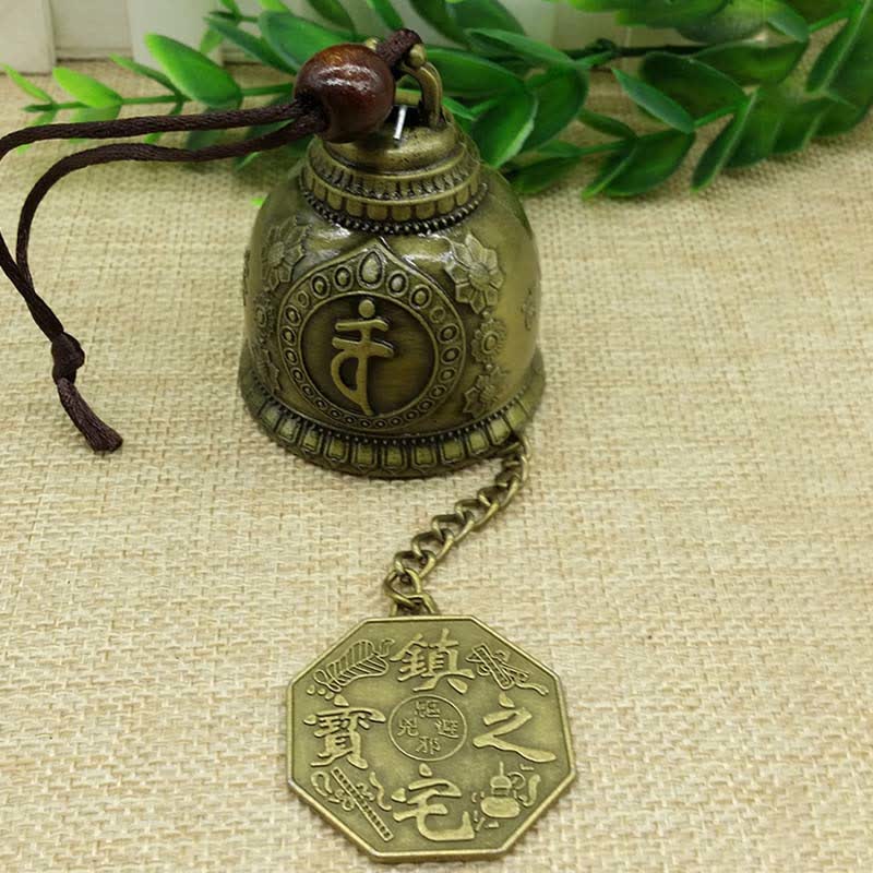 Feng Shui Zinc Alloy Hanging Chime Bell for Zen Decor - Image 14