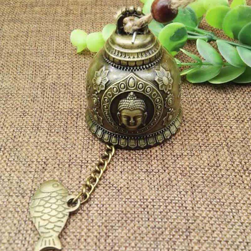 Feng Shui Zinc Alloy Hanging Chime Bell for Zen Decor - Image 2