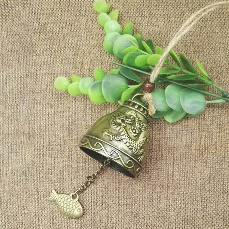 Feng Shui Zinc Alloy Hanging Chime Bell for Zen Decor - Image 7