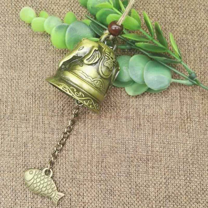 Feng Shui Zinc Alloy Hanging Chime Bell for Zen Decor - Image 9