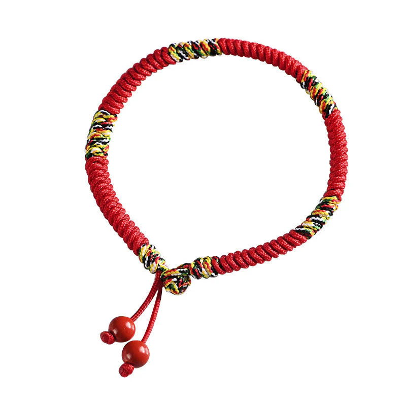 Five Colors King Kong Knot Red String Protection Bracelet - Image 11