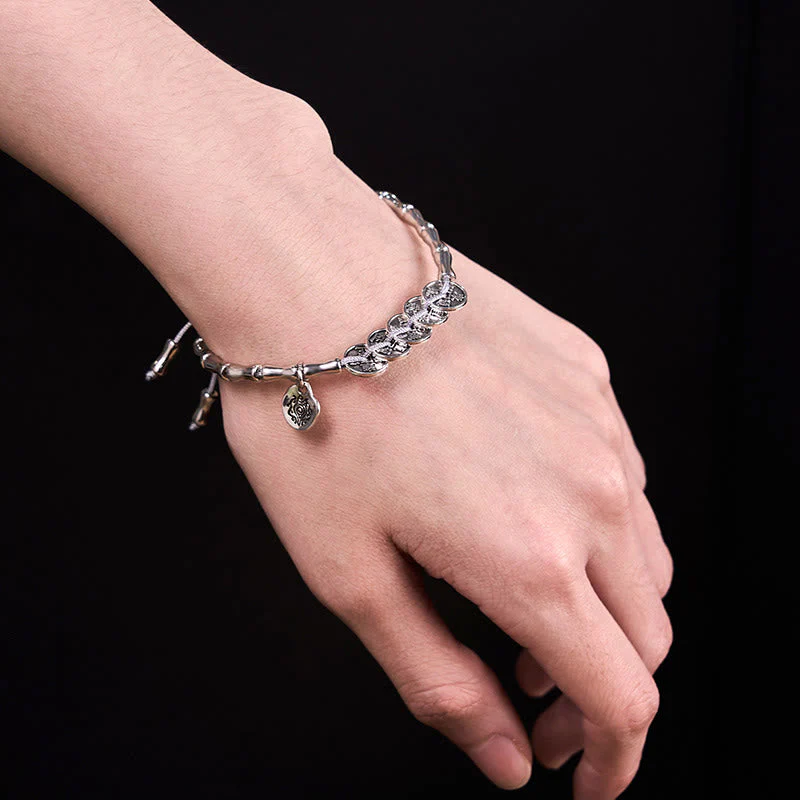 Five Emperor Coins Mountain Ghosts Protective Bracelet - Image 8