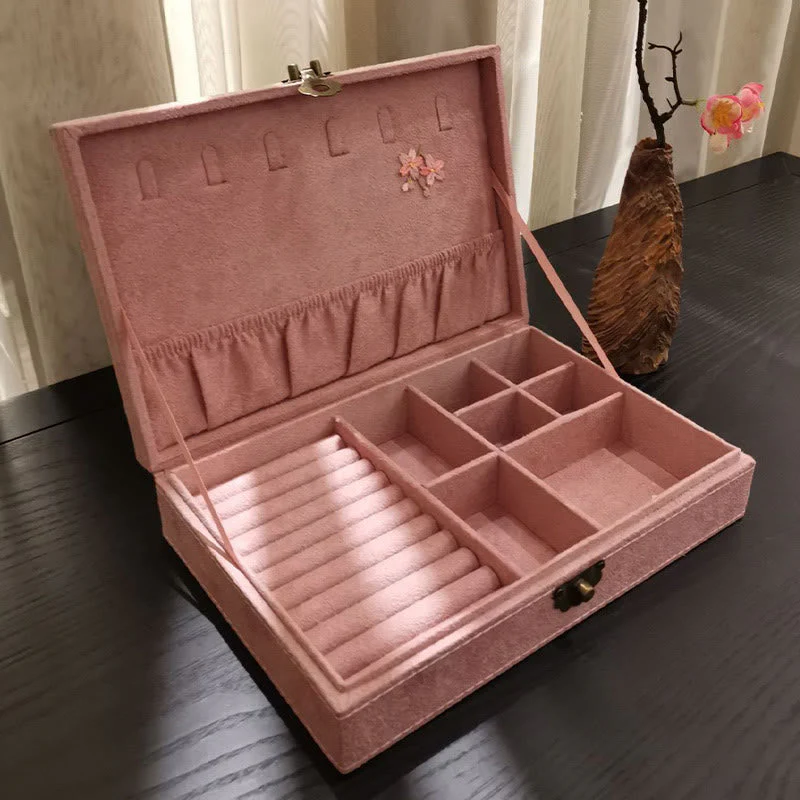 Flannel Jewelry Storage Box 28cm for Spiritual Jewelry - Image 13