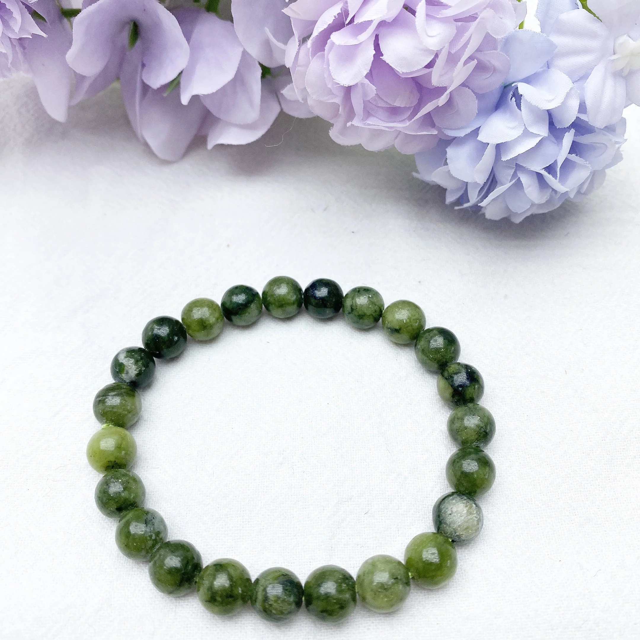 Galaxy Tiger Eye & Orca Onyx Chakra Bracelet 8mm - Image 11