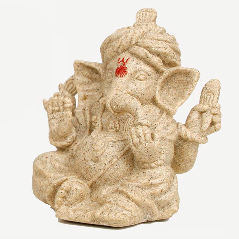 Ganesh Elephant God Statue 4.5in | Home Transformation Decor - Image 6
