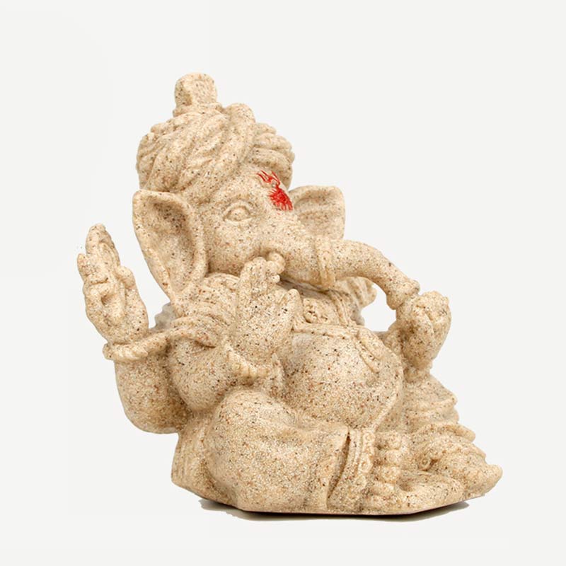 Ganesh Elephant God Statue 4.5in | Home Transformation Decor - Image 7