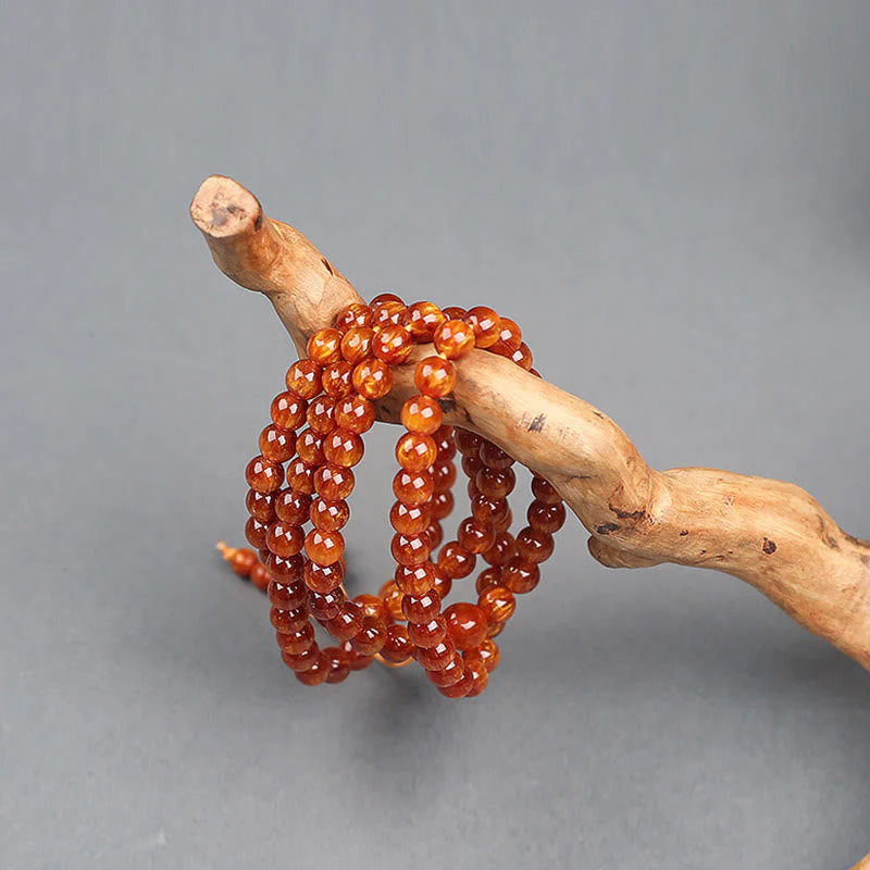 Golden Sea Willow Wrist Mala Bracelet for Success & Healing - Image 15