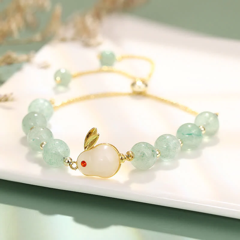 Green Aventurine Luck Bracelet for Year of the Rabbit | 15-20cm - Image 6