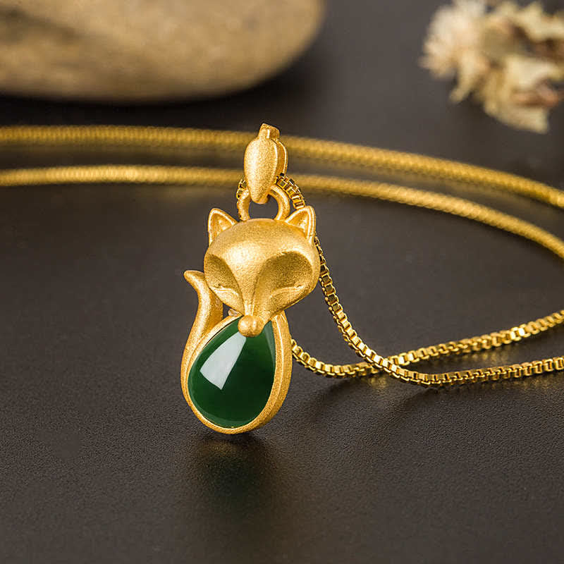 Green Chalcedony Courage Necklace Pendant | Healing Sounds - Image 2