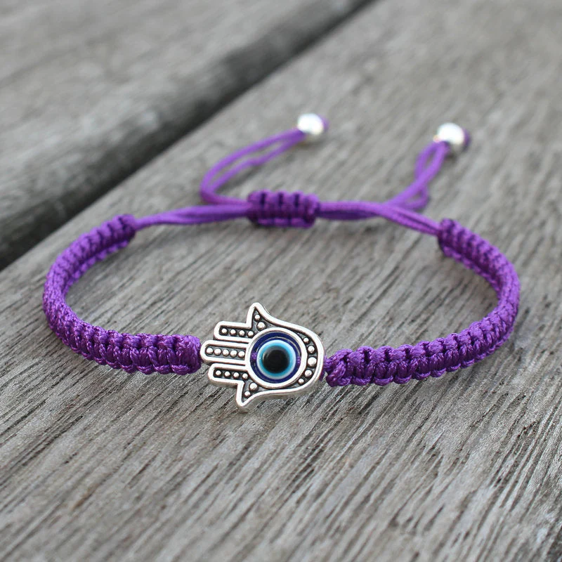 Handmade Hamsa Symbol Protection Bracelet | Luck & Faith - Image 6
