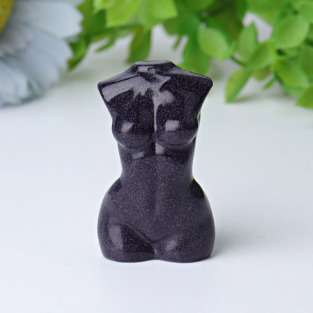 2-inch Handcrafted Crystal Figurine Carving for Healing - Image 4