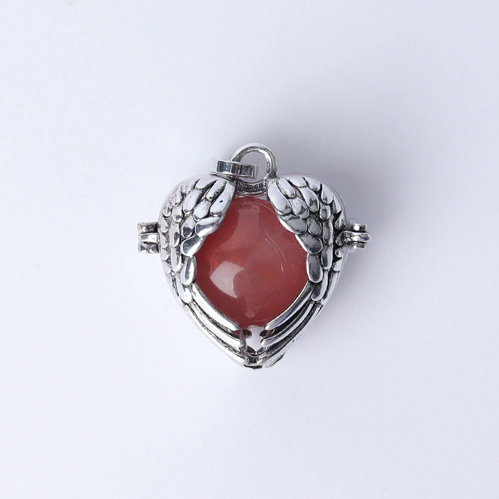 Heart Shape Crystal Pendant | Spiritual Healing Necklace - Image 15