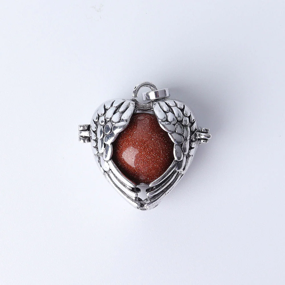 Heart Shape Crystal Pendant | Spiritual Healing Necklace - Image 17