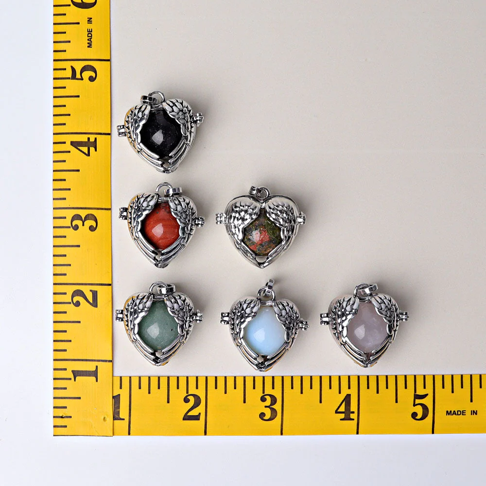 Heart Shape Crystal Pendant | Spiritual Healing Necklace - Image 18