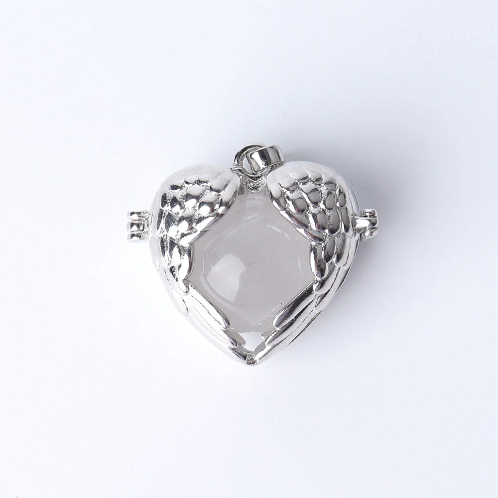 Heart Shape Crystal Pendant | Spiritual Healing Necklace - Image 4