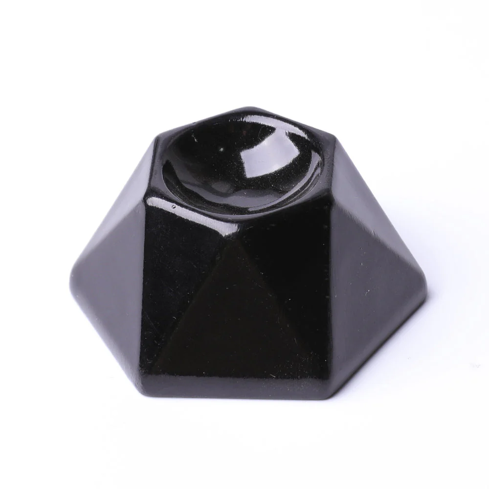 Hexagon Resin Crystal Display Stand 4.5-7cm | Healing Sounds - Image 3