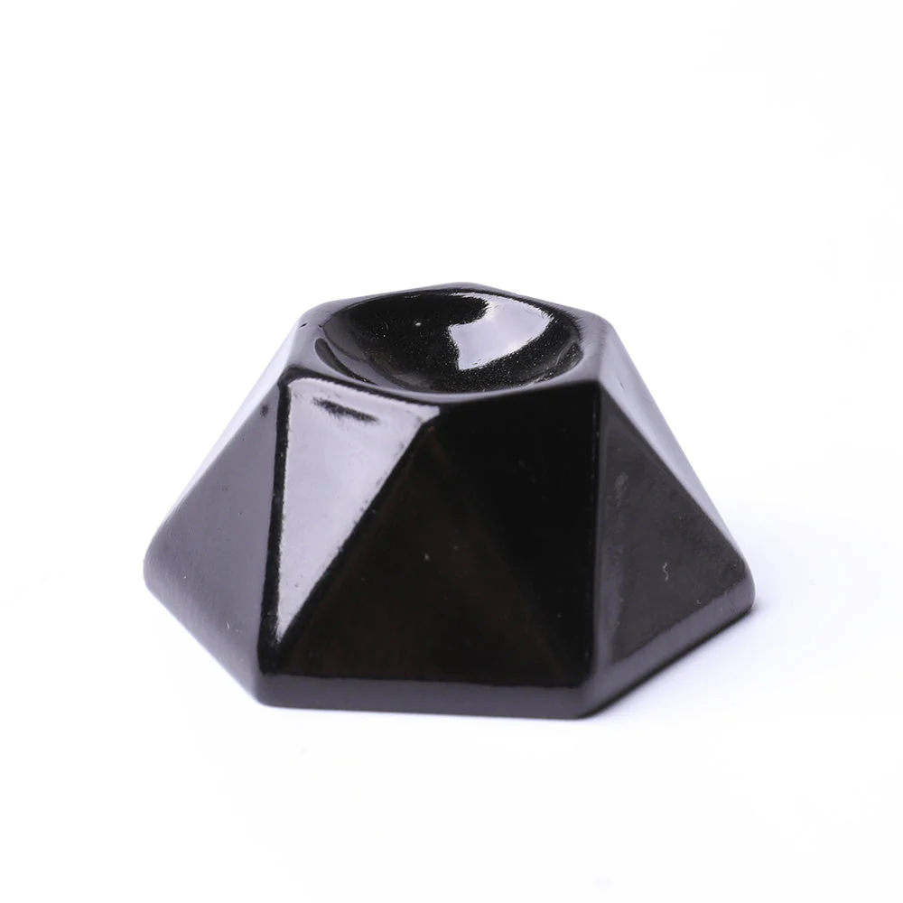 Hexagon Resin Crystal Display Stand 4.5-7cm | Healing Sounds - Image 4
