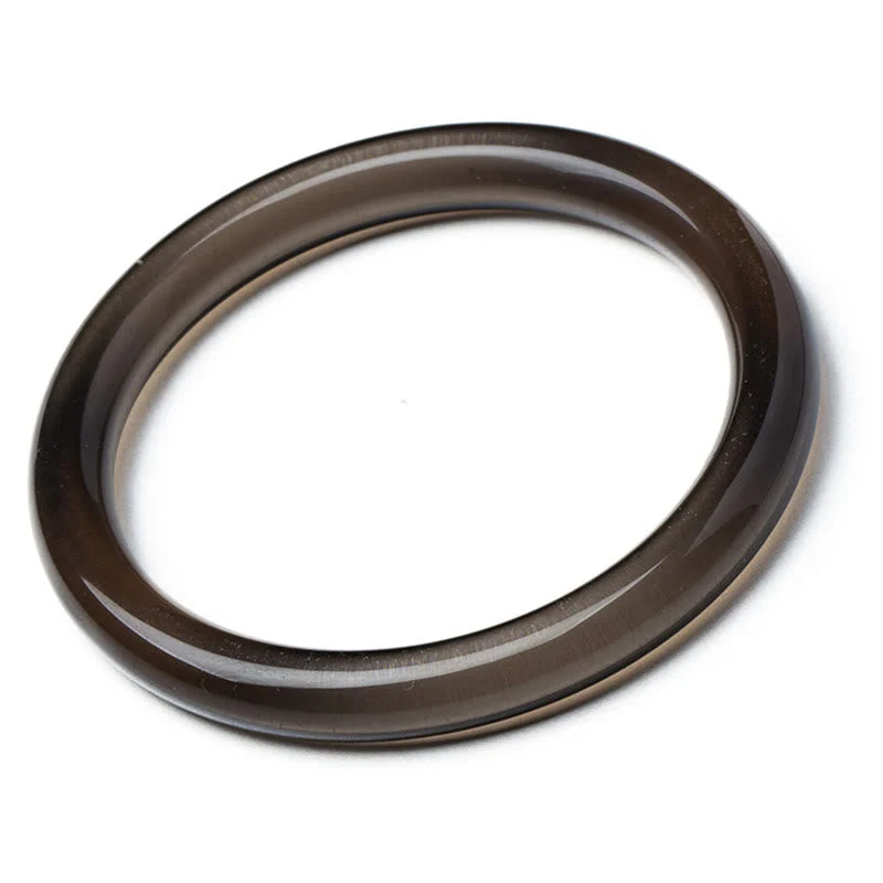 Ice Obsidian Courage Bracelet for Emotional Healing & Strength - Image 4