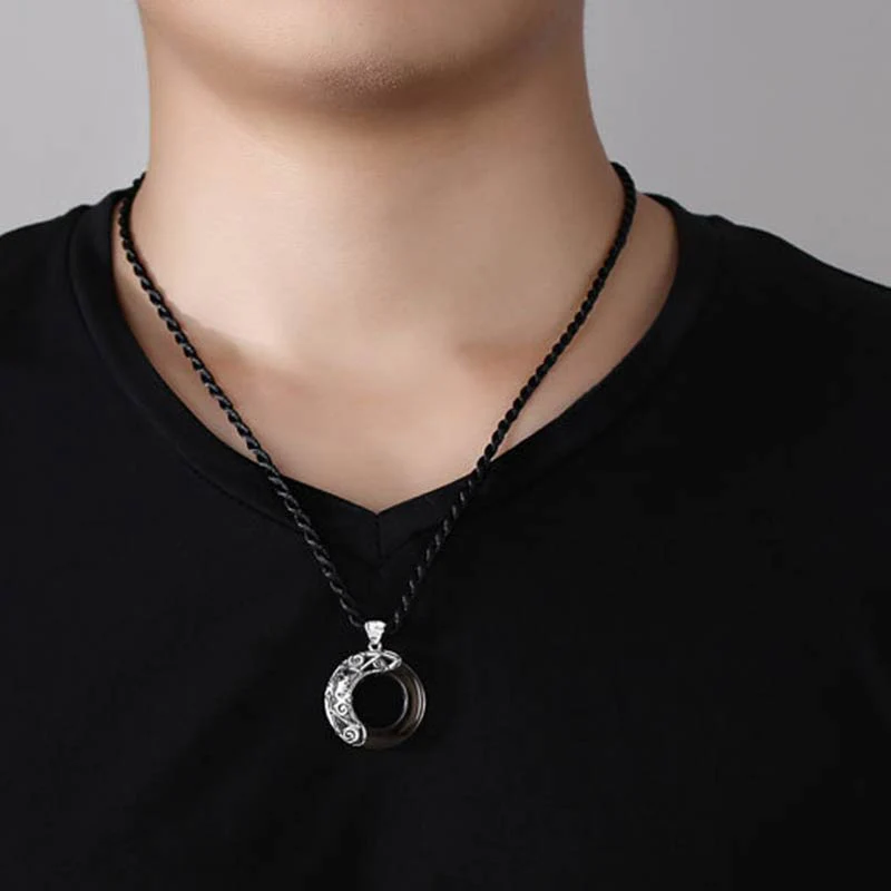 Ice Obsidian Zodiac Pendant Necklace | 12 Constellations Blessing - Image 14