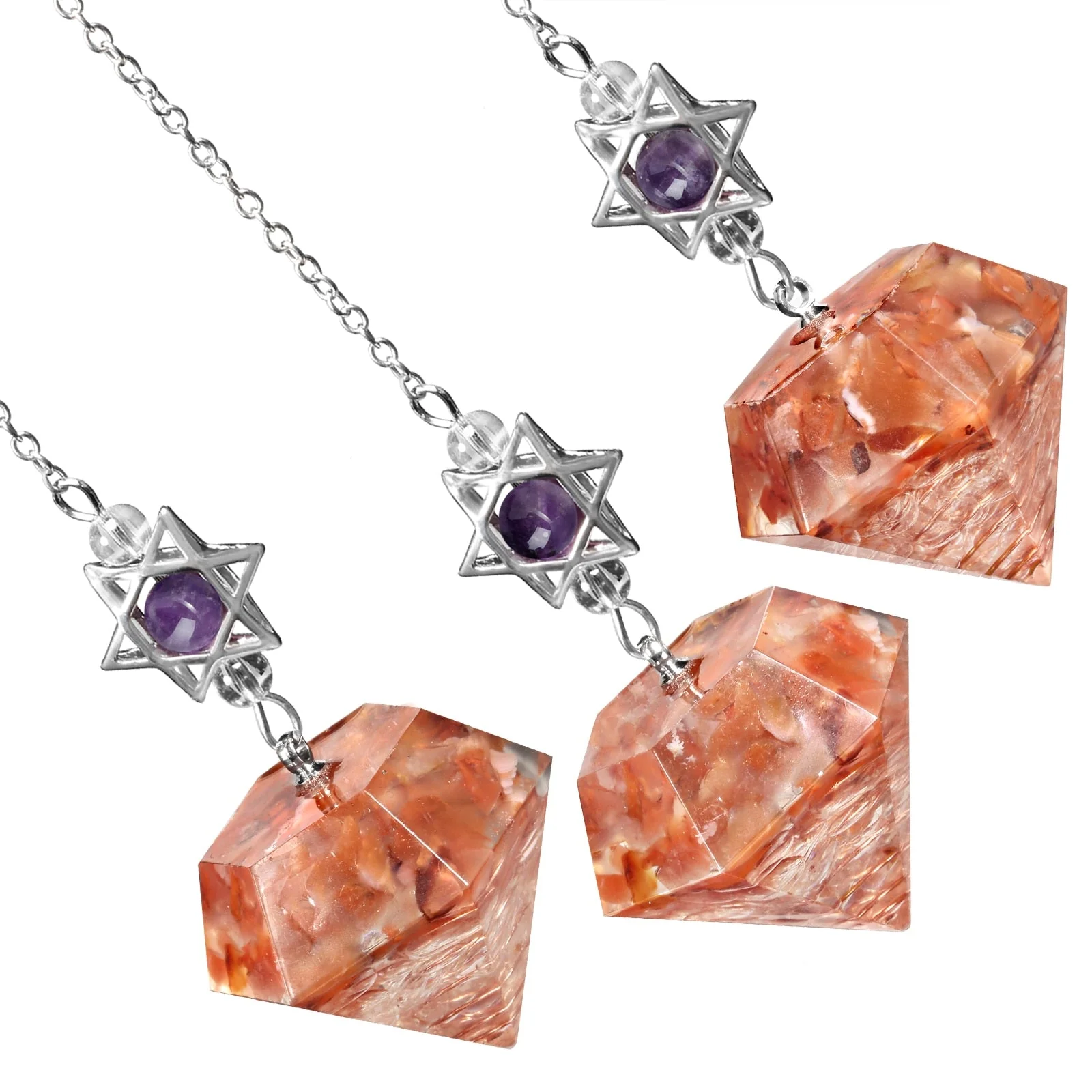 Carnelian Crystal Pendulum - Inner Guidance - Image 3