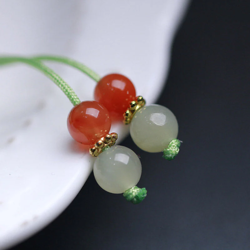 Jade Butterfly Luck Bracelet in 925 Sterling Silver - Image 13