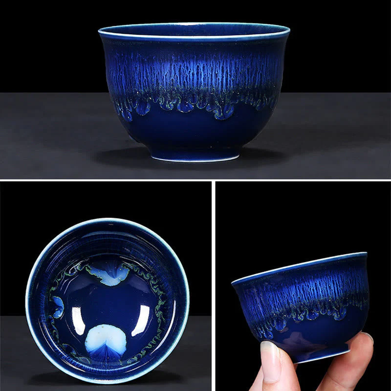 Blue Jianzhan Ceramic Teacup 160ml Zen Decor - Image 15