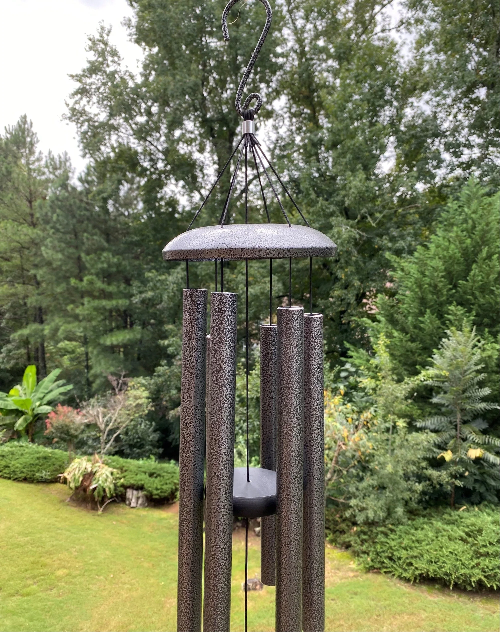 36 Inch Deep Tone Metal Wind Chimes - Memorial - Image 2