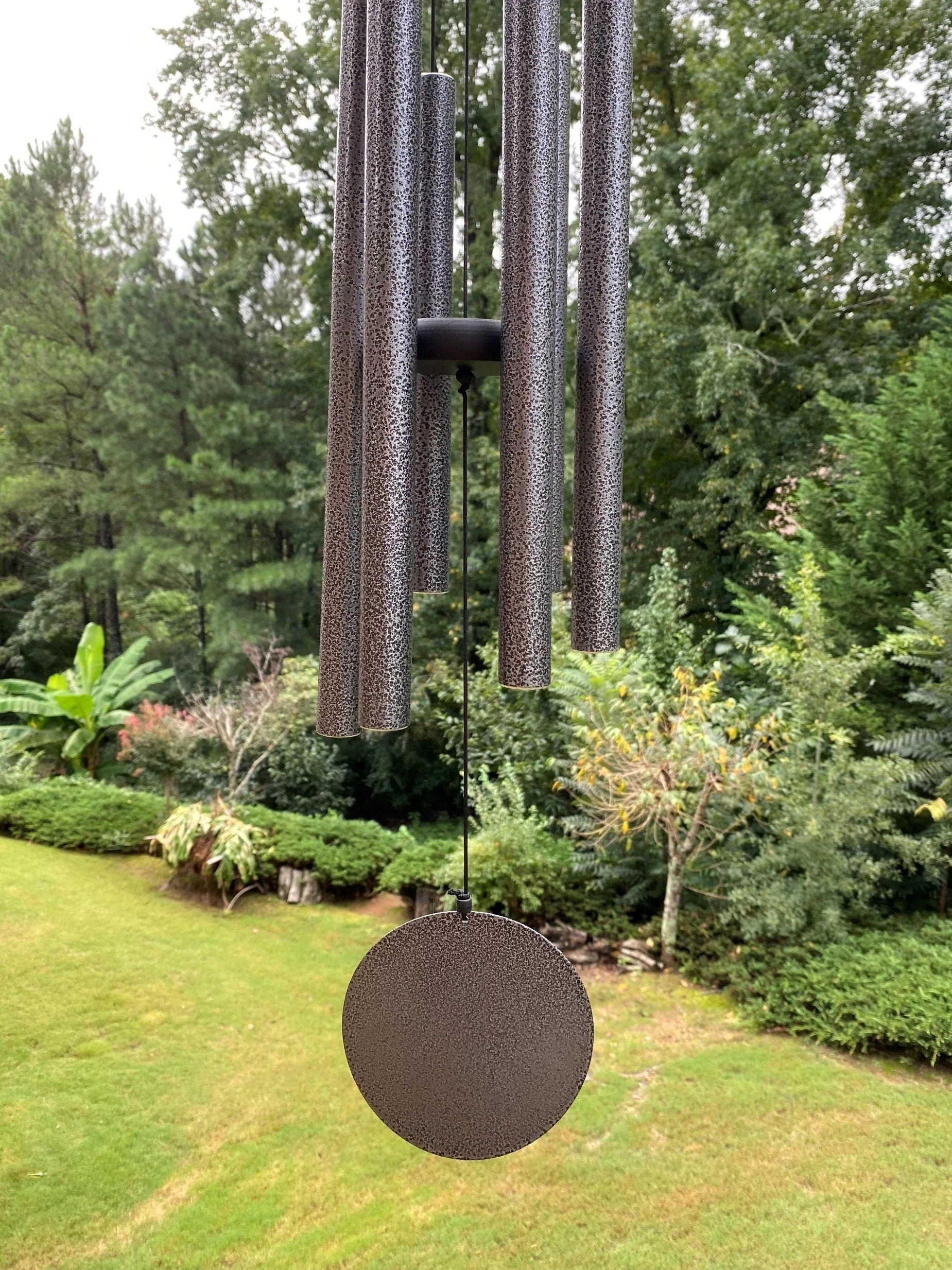 36 Inch Deep Tone Metal Wind Chimes - Memorial - Image 4