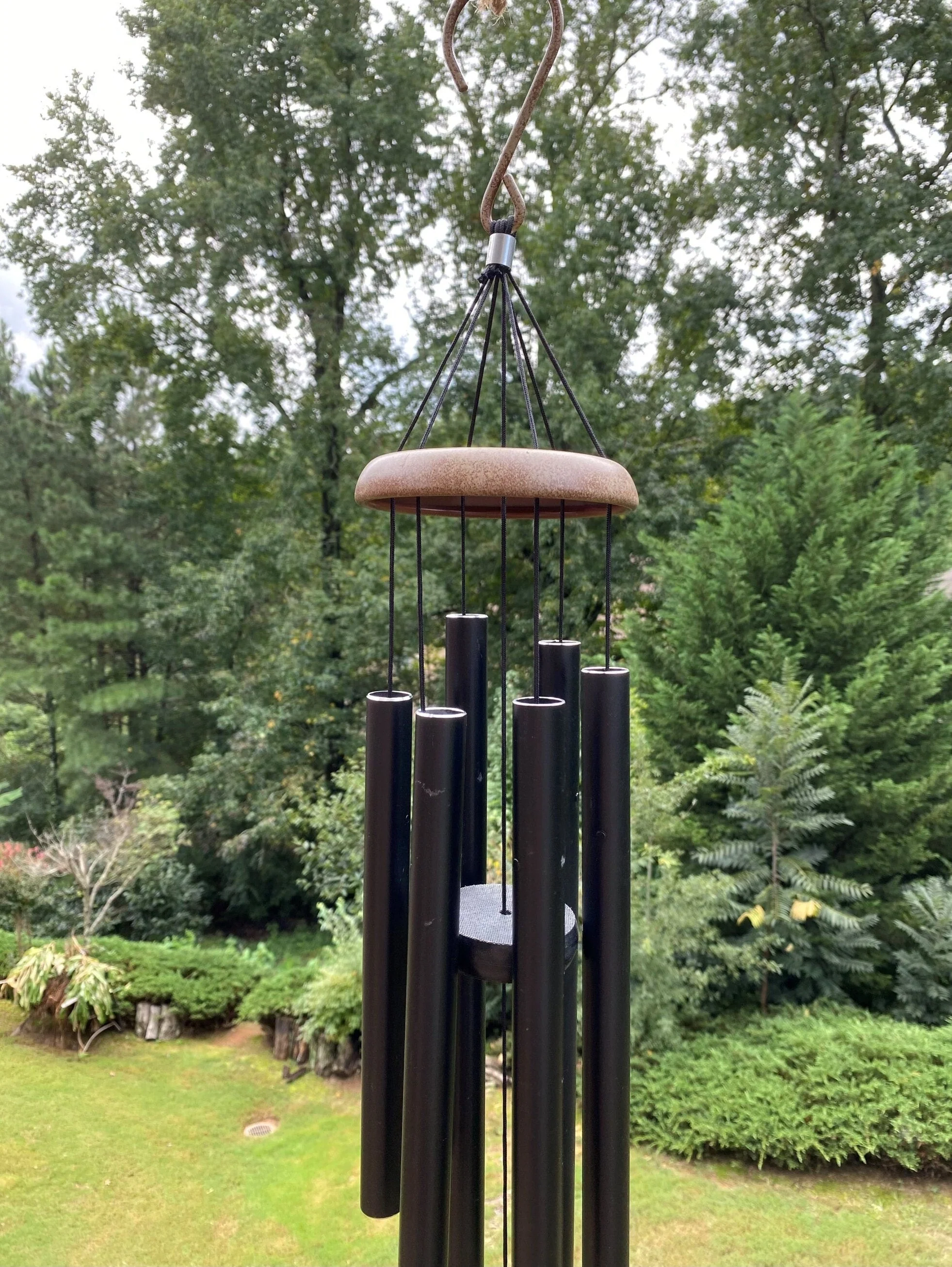 36 Inch Deep Tone Metal Memorial Wind Chimes - Image 2