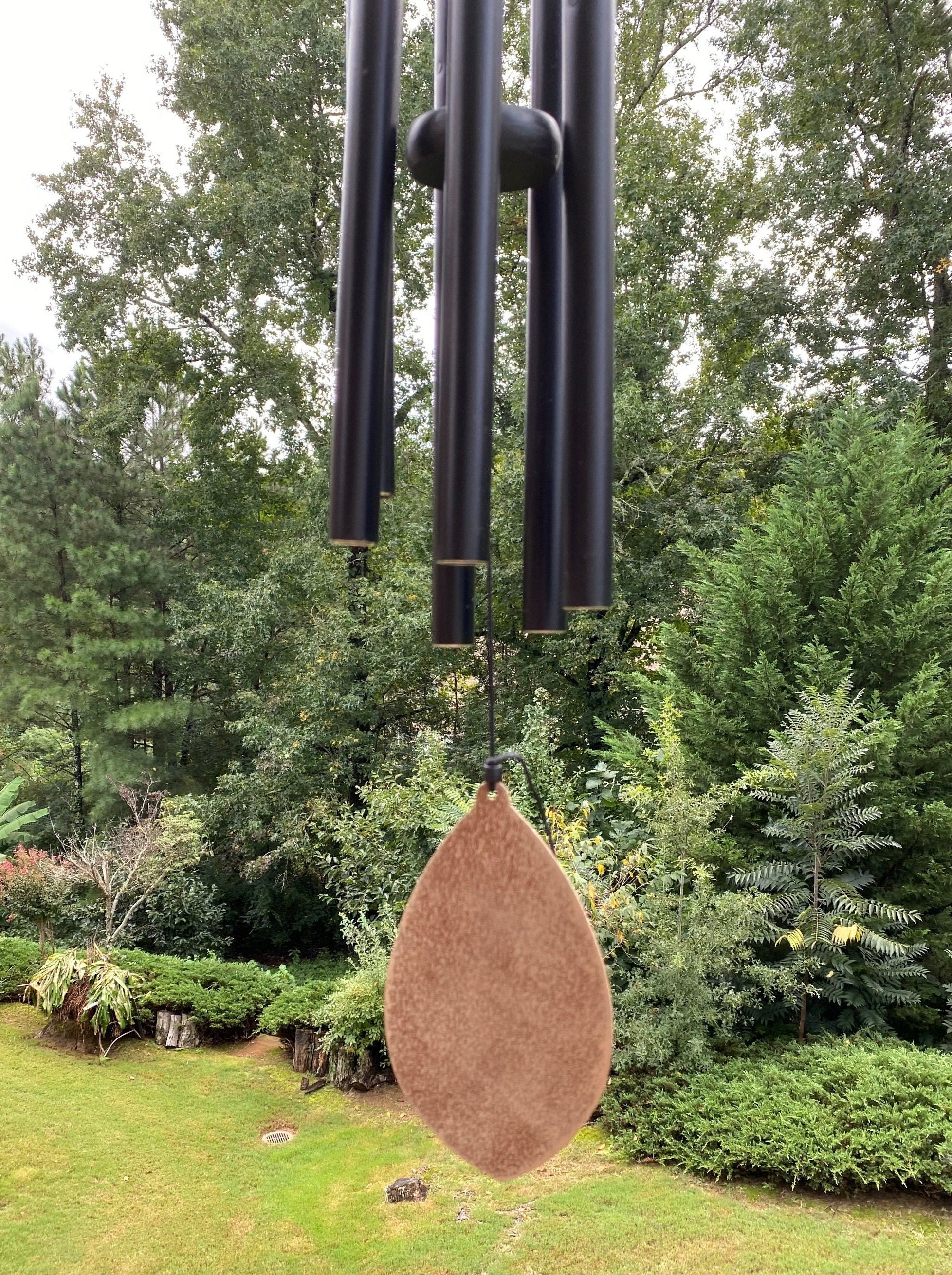 36 Inch Deep Tone Metal Memorial Wind Chimes - Image 3