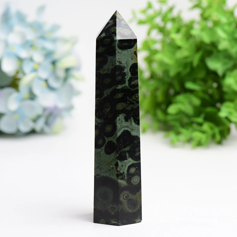 6-8 Inch Kambaba Crystal Tower for Energy Healing - Image 3