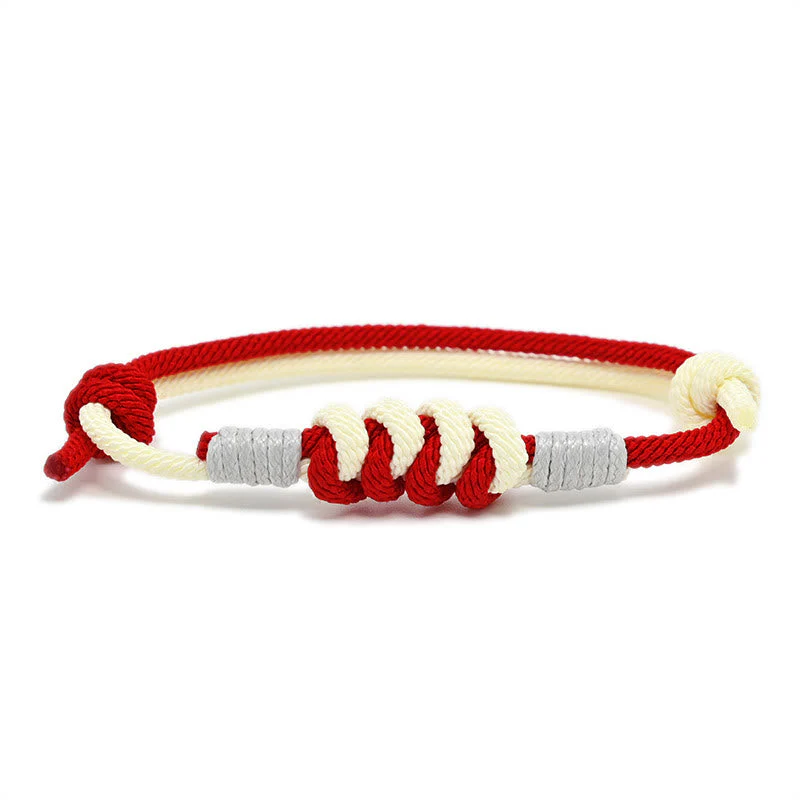King Kong Knot Red String Bracelet for Strength & Luck