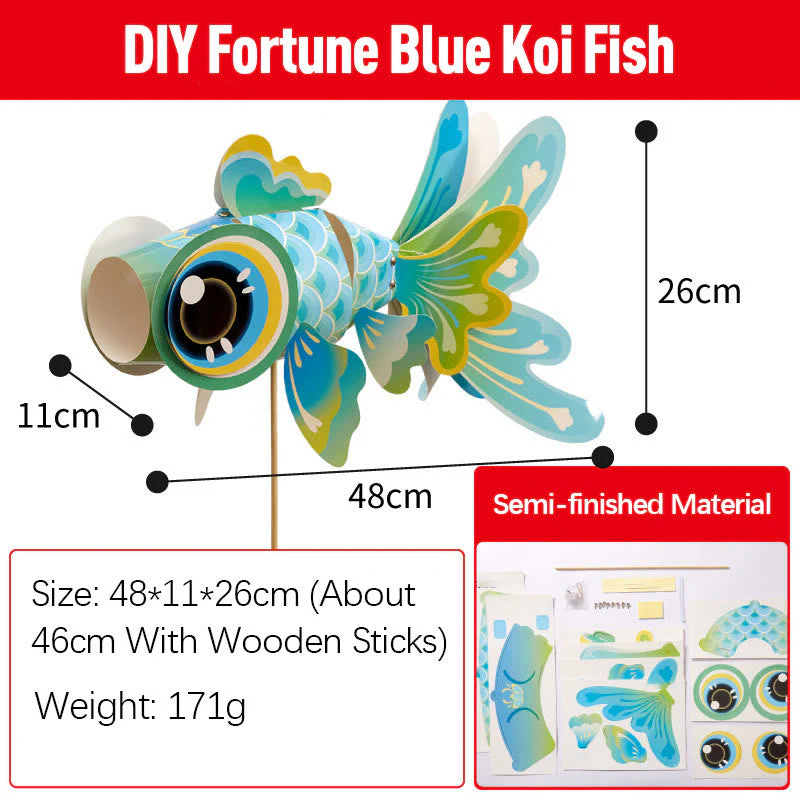 DIY Fortune Koi Fish Paper Lantern | Mid-Autumn Festival Decoration - Image 10