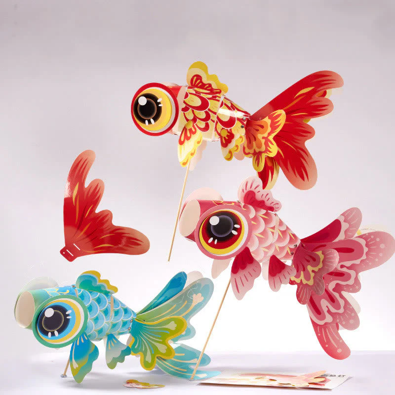 DIY Fortune Koi Fish Paper Lantern | Mid-Autumn Festival Decoration - Image 2