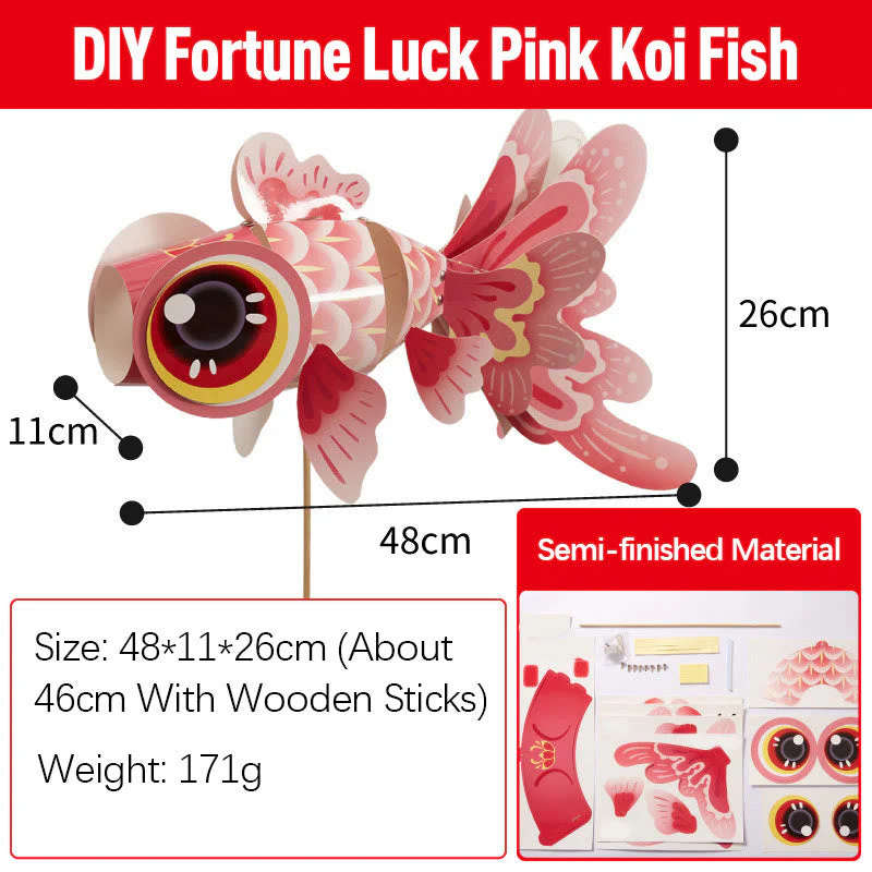 DIY Fortune Koi Fish Paper Lantern | Mid-Autumn Festival Decoration - Image 8