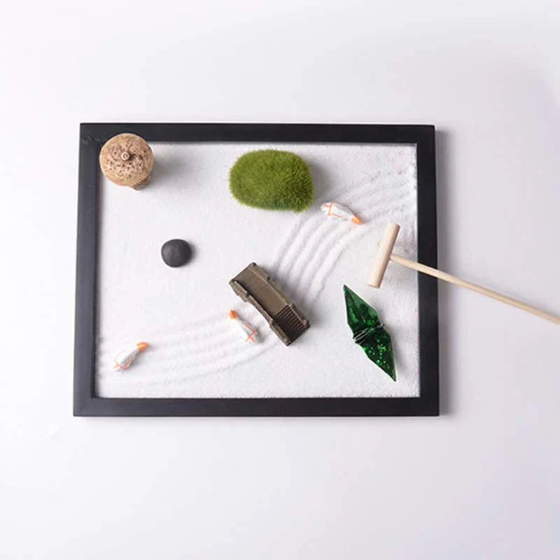 Koi Fish Zen Garden Decoration for Peaceful Meditation 21.5cm - Image 6