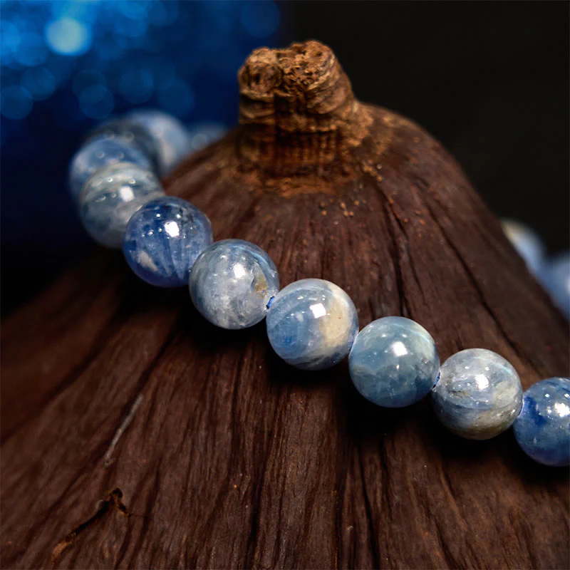 8mm Kyanite Spiritual Healing Bracelet for Calm Connection - Image 4