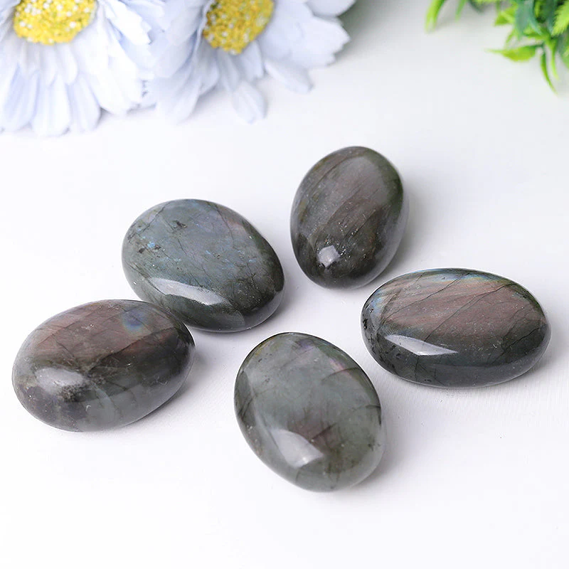 1.5-2 inch Labradorite Tumbled Stones for Healing - Image 2