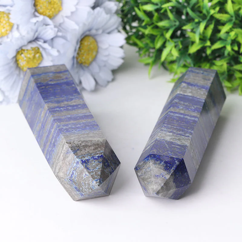 Lapis Lazuli Crystal Tower 5-9 Inch Healing Tower - Image 5