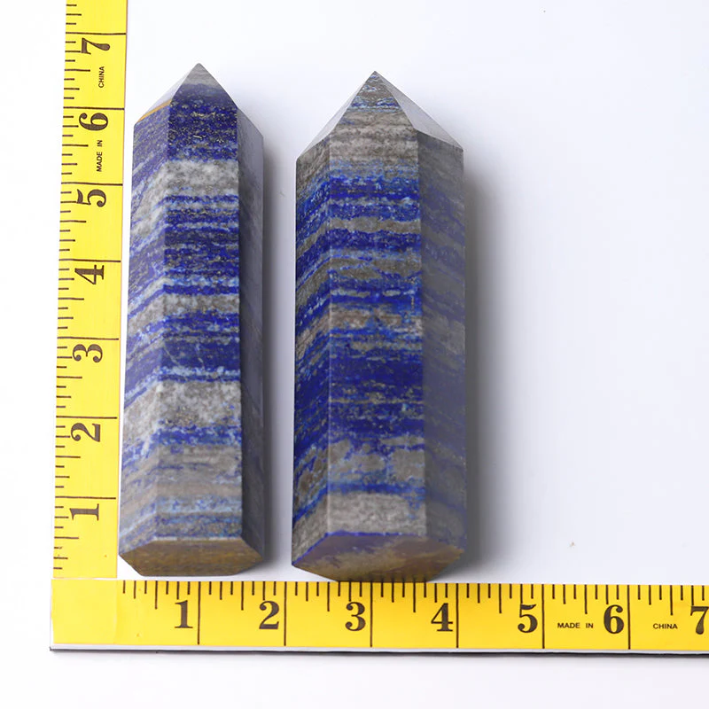 Lapis Lazuli Crystal Tower 5-9 Inch Healing Tower - Image 7