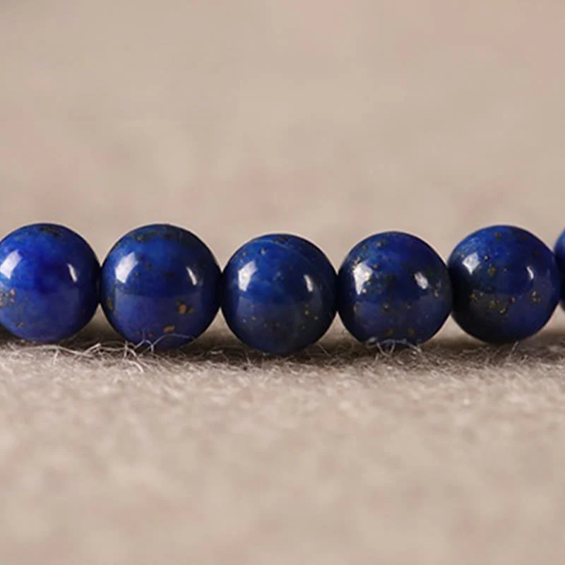 4mm Lazurite Bracelet for Meditation and Serenity - Image 14