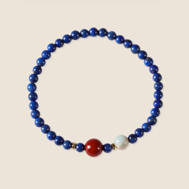 4mm Lazurite Bracelet for Meditation and Serenity - Image 9