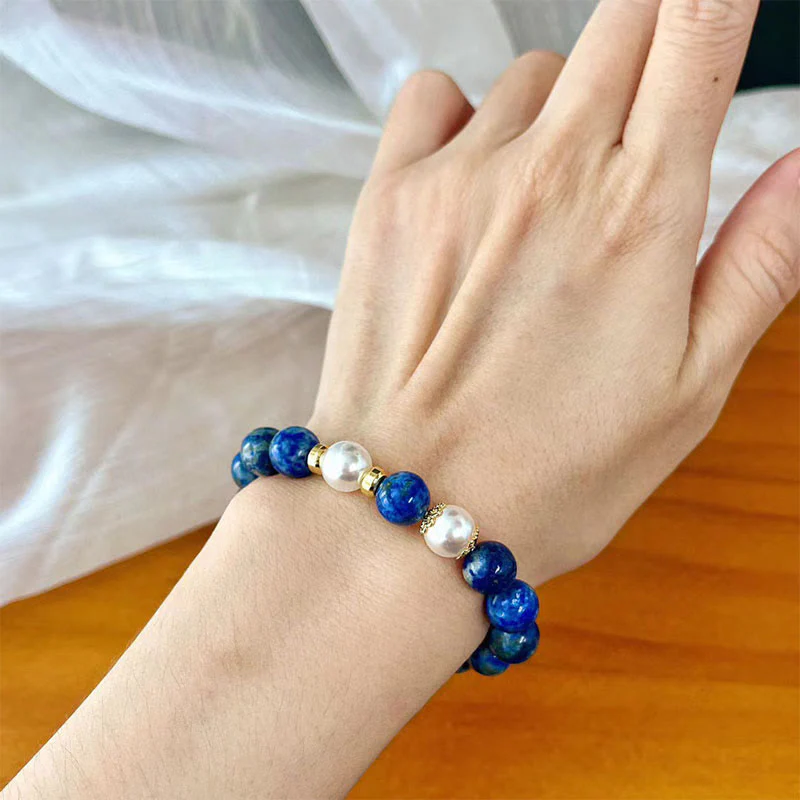 8mm Lazurite Bracelet - Serenity and Balance - Image 5