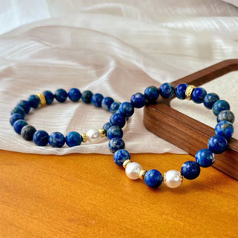 8mm Lazurite Bracelet - Serenity and Balance - Image 6