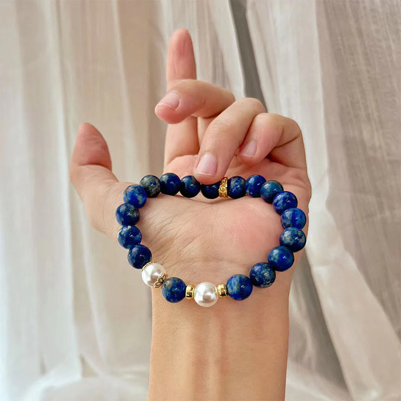 8mm Lazurite Bracelet - Serenity and Balance - Image 8