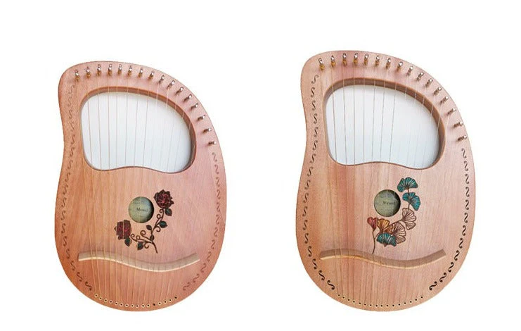 16-String Lyre Harp Instrument for Beginners - Image 4