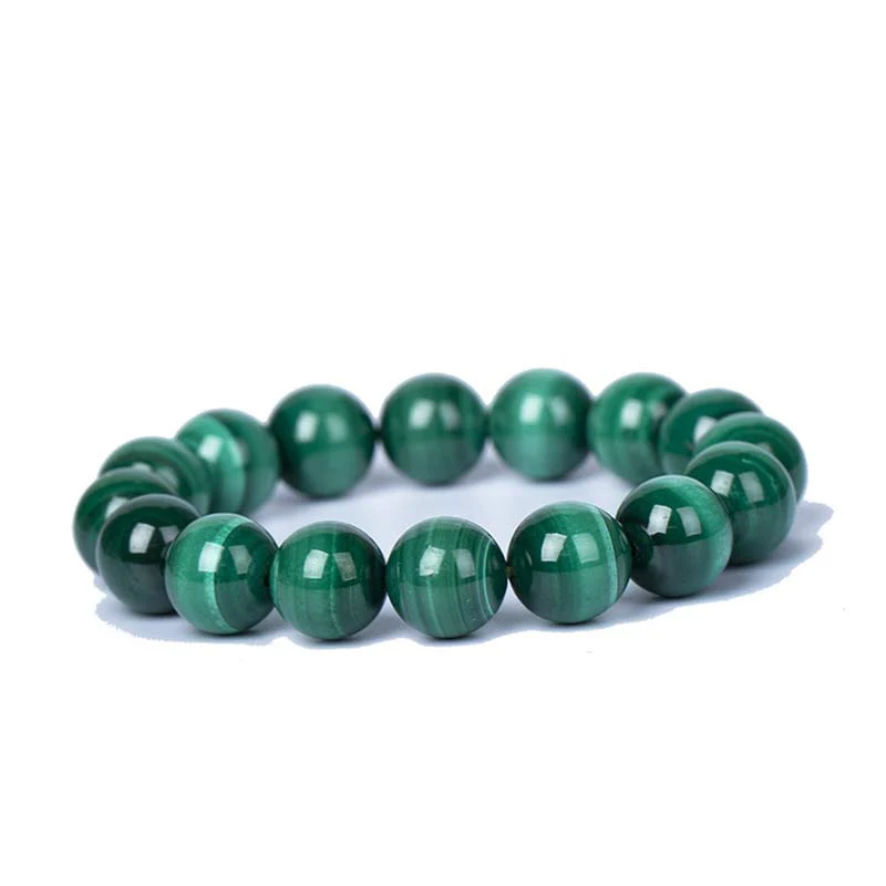 10mm Malachite Protection Bracelet for Calmness - Image 26