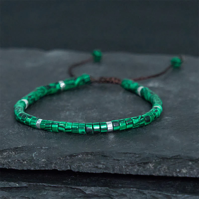 Malachite Anti-Anxiety Bracelet for Emotional Calm - Image 2