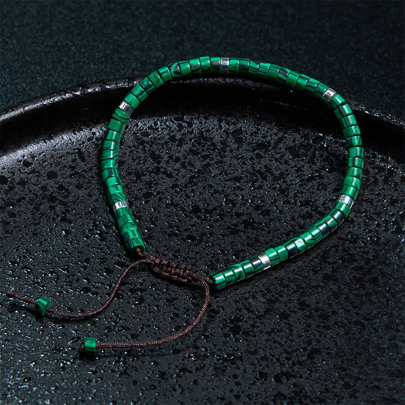 Malachite Anti-Anxiety Bracelet for Emotional Calm - Image 3